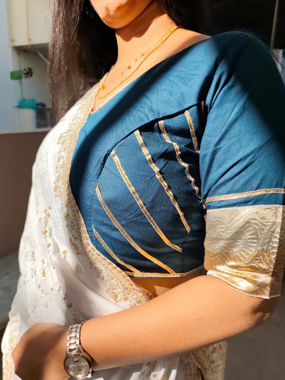 Prussian Navy & Ivory Net Dupatta Lehenga Set